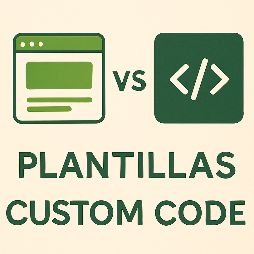 ¿Cuándo Conviene Elegir Desarrollo Web a Medida en Lugar de Plantillas? [Guía 2025 + Pros y Contras]